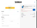 TACVASEN coupon verification screenshot
