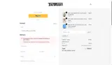 TACVASEN coupon verification screenshot