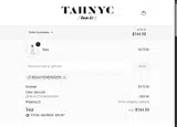 TAHNYC coupon verification screenshot
