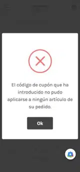 MD26 coupon verification screenshot