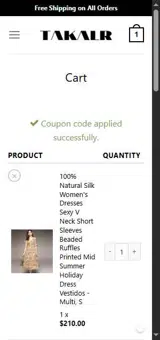 saoly coupon verification screenshot