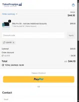 LILA10 coupon verification screenshot