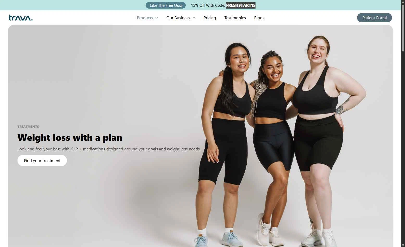 Take Trava checkout page showing Take Trava promo code box | Screenshot taken by SimplyCodes community member on Jan 13, 2026