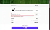 VIP30 coupon verification screenshot
