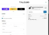 TALP01BLK15 coupon verification screenshot