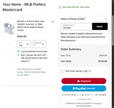 Tampa Bay Rays coupon verification screenshot