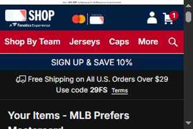 Tampa Bay Rays checkout page showing Tampa Bay Rays promo code box | Screenshot taken by SimplyCodes community member on Sep 2, 2025