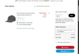 Tampa Bay Buccaneers coupon verification screenshot