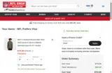 Tampa Bay Buccaneers coupon verification screenshot