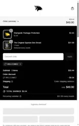 WELCOME2 coupon verification screenshot