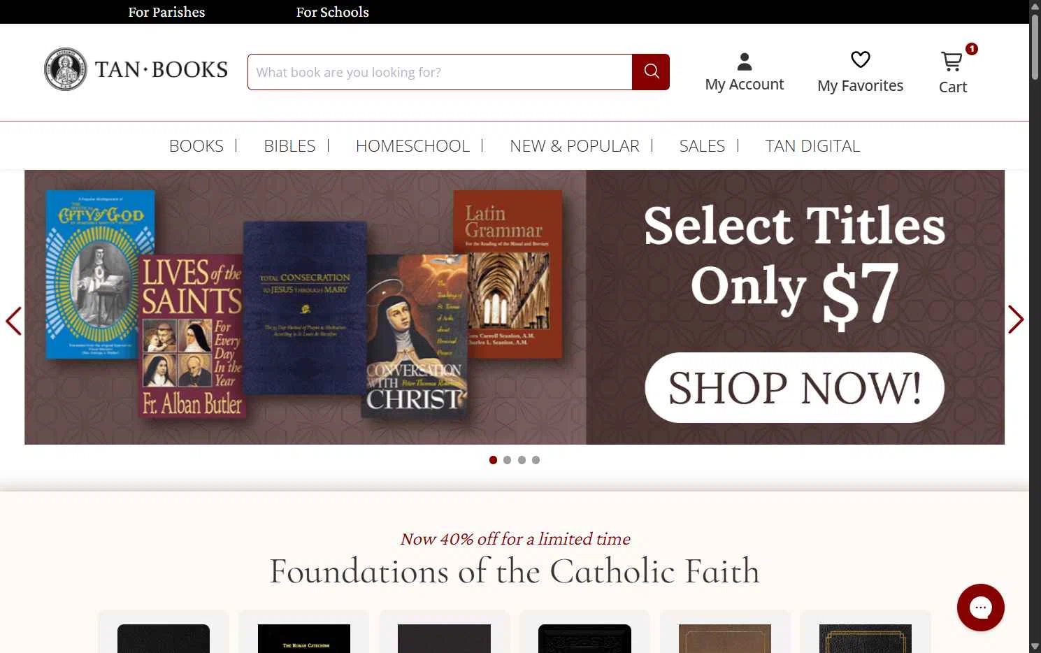 Tan Books checkout page showing Tan Books promo code box | Screenshot taken by SimplyCodes community member on Feb 7, 2026