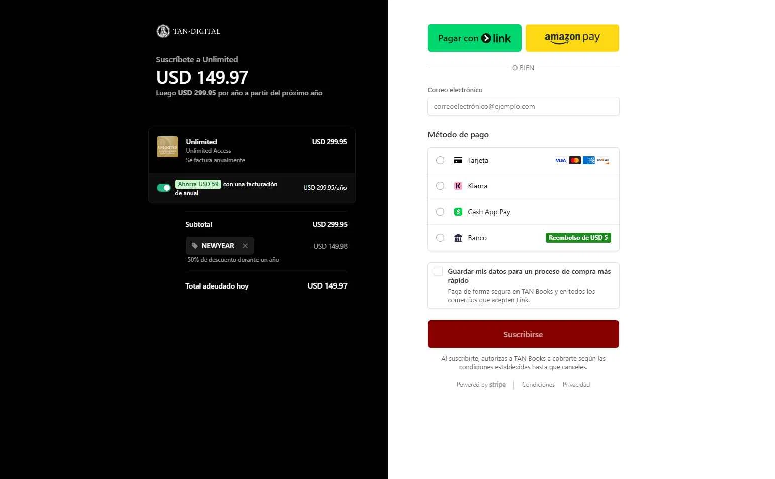 Tan Books checkout page showing Tan Books promo code box | Screenshot taken by SimplyCodes community member on Jan 3, 2026