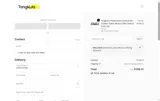 welcome coupon verification screenshot