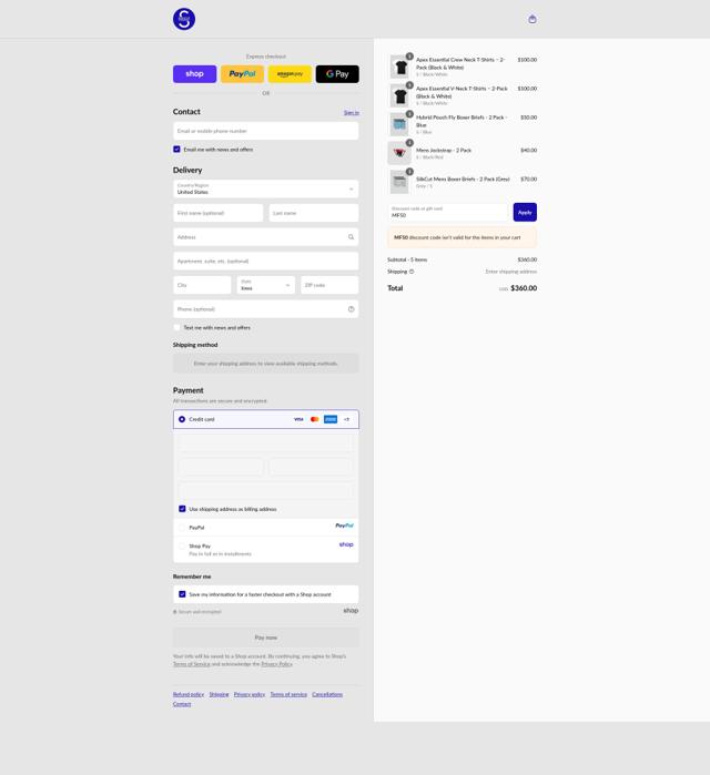 Tani USA checkout page showing Tani USA discount code box | Screenshot taken by SimplyCodes community member on Sep 10, 2025
