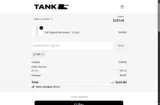 Tank Glass coupon verification screenshot
