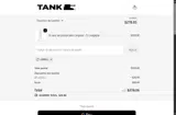 Tank Glass coupon verification screenshot