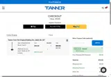 Tanner Tees coupon verification screenshot