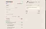Shop Tantrum coupon verification screenshot