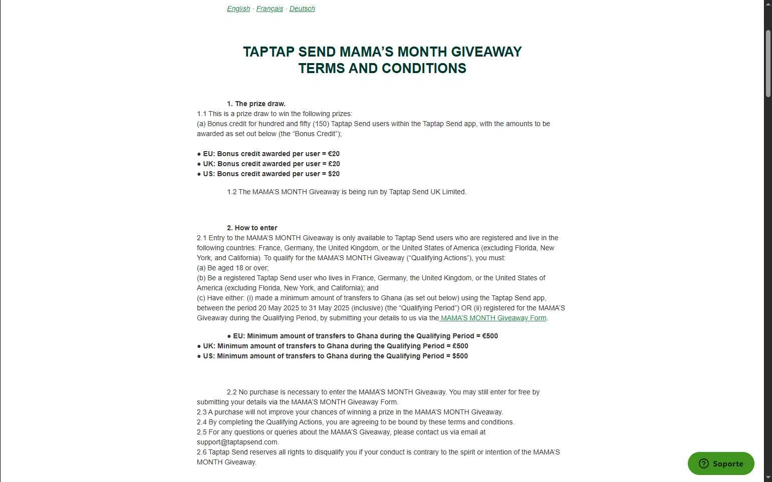 Taptap Send checkout page showing Taptap Send promo code box | Screenshot taken by SimplyCodes community member on Sep 23, 2025