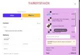 Tarot Stack coupon verification screenshot