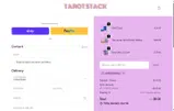 Tarot Stack coupon verification screenshot