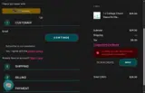 Taylored Expressions coupon verification screenshot