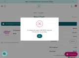 Taylored Expressions coupon verification screenshot