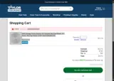 Taylor Toolworks coupon verification screenshot