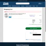 Taylor Toolworks coupon verification screenshot
