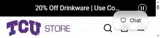 TCU Horned Frogs coupon verification screenshot