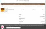 WELCOME10 coupon verification screenshot