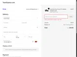 GLOVES20 coupon verification screenshot
