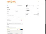 Teaonic coupon verification screenshot