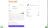 Teaonic coupon verification screenshot