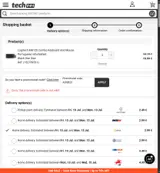 Techinn US coupon verification screenshot