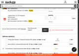 Techinn US coupon verification screenshot