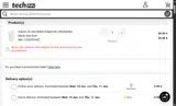 Techinn US coupon verification screenshot