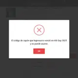LD2025 coupon verification screenshot
