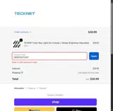 TECKNET US coupon verification screenshot