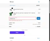 Tee Luv coupon verification screenshot