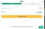TEFL Org coupon verification screenshot