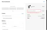 SHRED50 coupon verification screenshot