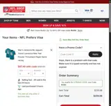 Tennessee Titans coupon verification screenshot