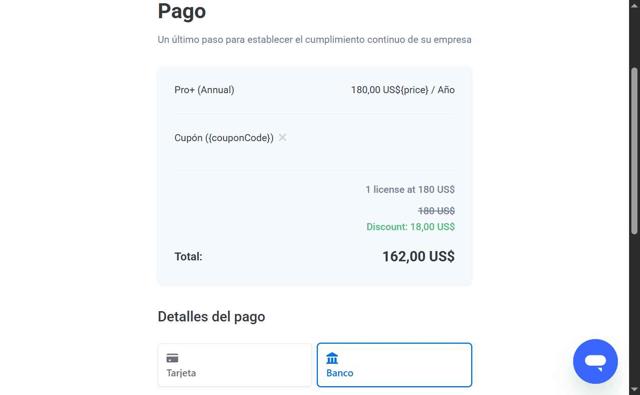 Termly checkout page showing Termly promo code box | Screenshot taken by SimplyCodes community member on Sep 1, 2025