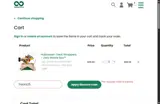 Treats25 coupon verification screenshot