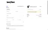 Terror Threads coupon verification screenshot