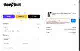Terror Threads coupon verification screenshot