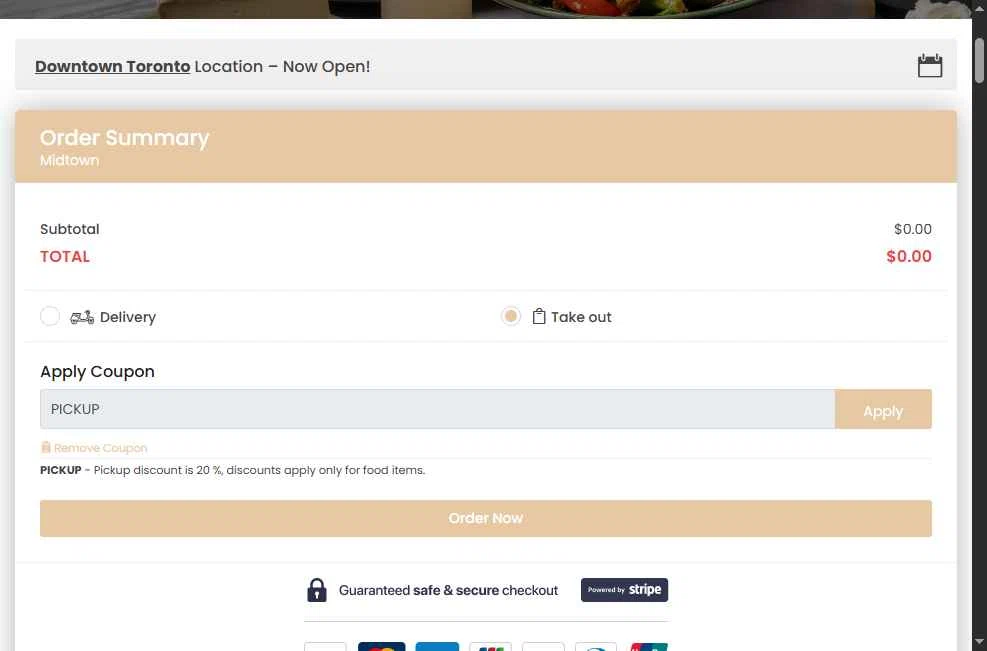ThairoomGrand checkout page showing ThairoomGrand promo code box | Screenshot taken by SimplyCodes community member on Dec 19, 2025