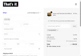 foodheaven coupon verification screenshot