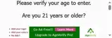 THCa Hempire coupon verification screenshot